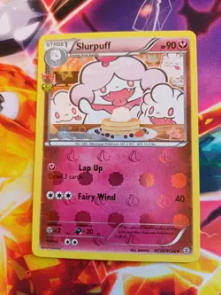 Slurpuff Holo RC20/RC32 Rare Vintage 2016 Pokemon card Radiant Collection - Image 1
