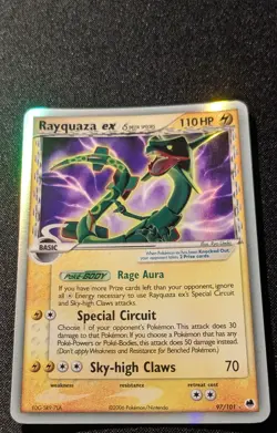 Pokemon EX DRAGON FRONTIERS - #97/101 Rayquaza ex - Holo - ENG - Near Mint - Image 3