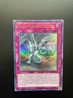 Yugioh The Ultimate Creature of Destruction LDS2-EN030 Ultra Rare 1st Ed NM/LP - Image 1