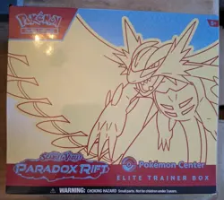 Paradox Rift Pokemon Center Elite Trainer Box Roaring Moon New Sealed ETB - Image 1