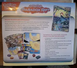 Paradox Rift Pokemon Center Elite Trainer Box Roaring Moon New Sealed ETB - Image 2