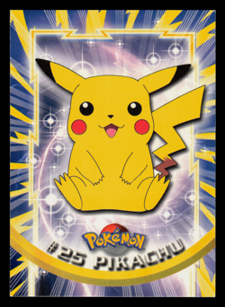 LP - Pokemon Topps Pikachu #25 TV Animation Edition Series 1 (Black Logo) - Image 1