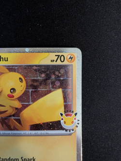 Pikachu 51/162 Stamped 2026 Pokemon Day 30th Anniversary Promo TCG - Image 3