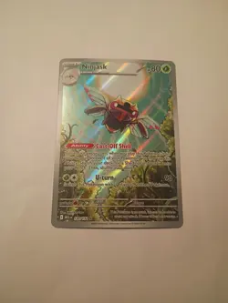 Ninjask 137/132 Pokemon Mega Evolution Holo Illustration Rare - Image 1