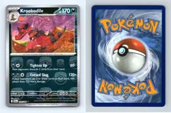 Krookodile #059/086 SV Black Bolt Master Ball Holo Uncommon Pokemon 2025 TCG - Image 1