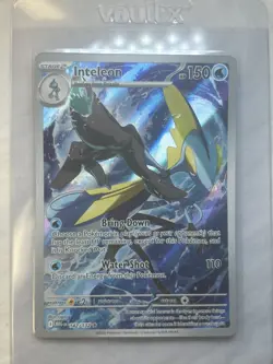 Inteleon 142/132 Illustration Rare Pokemon TCG Mega Evolution - Image 1