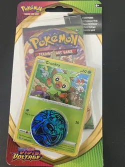 POKEMON SWORD & SHIELD-VIVID VOLTAGE BOOSTER PACK BRAND NEW, SEALED. Grookey - Image 1