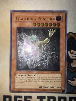 Lightning Punisher CDIP-EN026 Ultimate Rare Unlimited YuGiOh! NM - Image 2