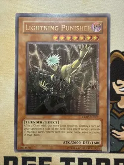 Lightning Punisher CDIP-EN026 Ultimate Rare Unlimited YuGiOh! NM - Image 3