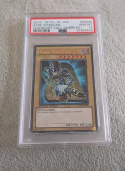 Yu-Gi-Oh: Dark Magician #EN005 Legendary Collection GameBoard Edition PSA 10 - Image 1