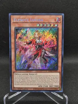Yu-Gi-Oh Elfnote Lucina Burst Protocol 1st Ed BPRO-EN010 NEW - Image 1