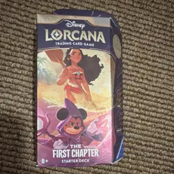 Disney Lorcana TCG The First Chapter Starter Deck Moana Mickey Mouse 60 Cards 2… - Image 1