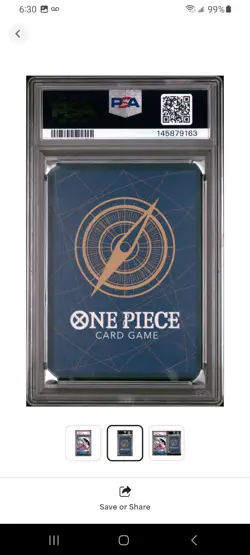 One Piece Card Game TCG Boa Hancock OP02-059 2023 Gift Collection PSA 10 - Image 2