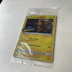 SEALED Pokemon TCG Detective Pikachu SM190 Promo Card - Image 2