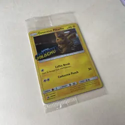 SEALED Pokemon TCG Detective Pikachu SM190 Promo Card - Image 3