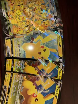 Pokemon TCG Pikachu Jumbo Card Promo Lot - Image 1