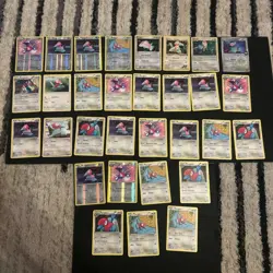 Porygon Porygon2 Porygon-Z Pokeon Card Lot - Vintage - Modern LP-HP Holo Reverse - Image 1