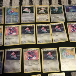 Porygon Porygon2 Porygon-Z Pokeon Card Lot - Vintage - Modern LP-HP Holo Reverse - Image 3