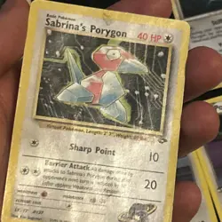 Porygon Porygon2 Porygon-Z Pokeon Card Lot - Vintage - Modern LP-HP Holo Reverse - Image 4