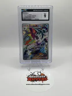 Pokemon TCG Baxcalibur Card 210/193 IR Sv02: Paldea CGC 9 - Image 1