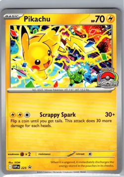 Pikachu - (World Championship 2025) 225 Scarlet & Violet - Pokemon Card - NM - Image 1