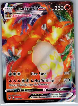 Charizard VMAX 020/189 SWSH03: Darkness Ablaze - Pokemon Card - NM - Image 1