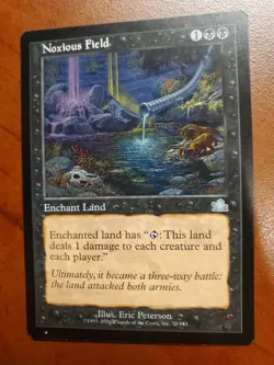 Noxious Field Magic the Gathering Prophecy black uncommon - Image 1