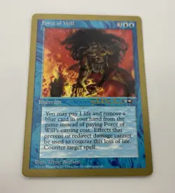 MTG Magic the Gathering Force of Will 1997 World Championship Paul McCabe NM / M - Image 1