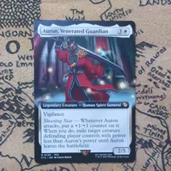 Auron Venerated Guardian Mtg Final Fantasy Regular - Image 1