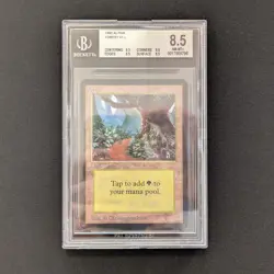 MTG \>> Forest (V.1) (BGS 8.5) <<// Alpha - 341 Trading - Magic - Image 1