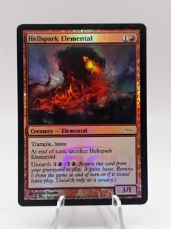 Hellspark Elemental 25 Foil Promo DCI MTG LP - Image 1