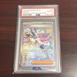 2023 POKEMON SVI EN-SCARLET & VIOLET SPECIAL ILLUSTRATION RARE MIRIAM PSA 10 - Image 1