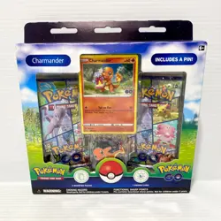 Pokemon Go Charmander Pin Collection - Pokemon TCG - Sealed Box - Image 1