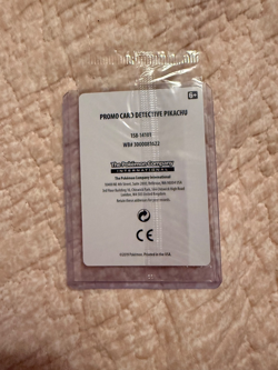 Detective Pikachu [Stamp] #SM190 Pokemon Promo Sealed - Image 3