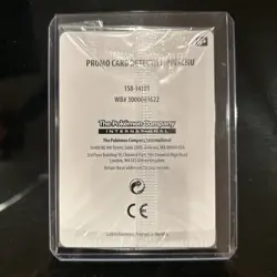 Pokemon Detective Pikachu SM190 Promo Sealed and Stamp 2019 - Image 2