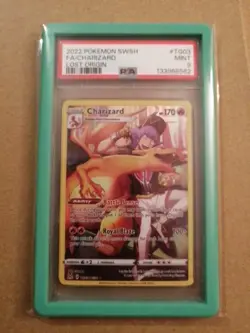 Charizard Pokemon Sword & Shield Lost Origin TG03/TG30 PSA 9 - Image 1