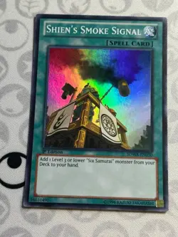 Shien's Smoke Signal SDWA-EN030 Super Rare (LP) - Yugioh - Image 1