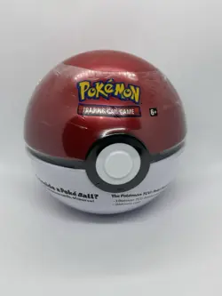Pokemon TCG - 2020 PokeBall Tin - PokeBall C20 - New And Sealed - 3 Booster Pack - Image 1