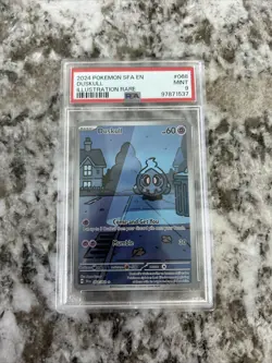 2024 Pokemon Duskull Illustration Rare Shrouded Fable #68 PSA 9 - Image 1