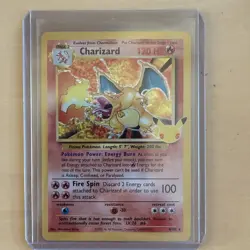 Pokemon TCG Charizard 4/102 Holo Rare Celebrations: Classic Collection NM/MT - Image 1