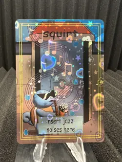 squirt (Squirtle) - Heart Holo Pokiebubies Rocketbubies Fan Art- Pokemon - Image 1