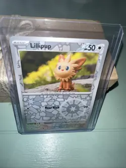 Lillipup 170/197 Reverse Holo Common - Obsidian Flames Pokemon - Near Mint NM - Image 1