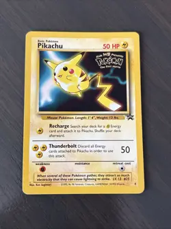 1999 Wizards Pikachu Kids WB Presents Pokemon First Movie - Image 1