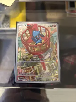 Pokemon Center Stamped Riolu Black Star Promo 010 Mega Evolution ETB - Image 1