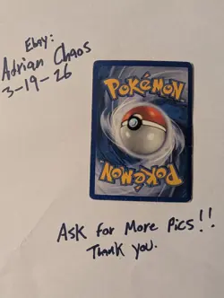 Giovanni’s Gyarados Holo Gym Challenge 5/132 #5 MP Pokemon (Damaged) - Image 3