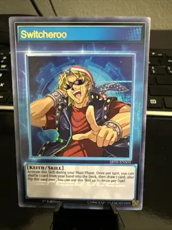 Switcheroo SBTK-ENS05 Speed Duel: Trials of the Kingdom 1st Edition Yu-Gi-Oh NM - Image 1