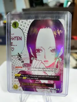 One Piece Boa Hancock You'll Frighten Me (Alt Art) OP14-118 Azure Sea's Seven - Image 1