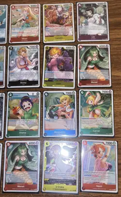 ONE PIECE CCG Heroines Edition EB-03 Lot Of 24 FOIL RARE Cards - Image 4