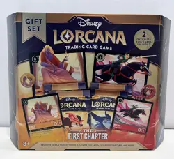 [NEW] Disney Lorcana: The First Chapter Gift Set (4 Packs 12 Cards each) - Image 1