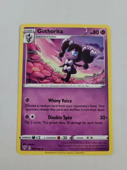 Pokemon Darkness Ablaze Gothorita Uncommon Card 074/189 NM - Image 1
